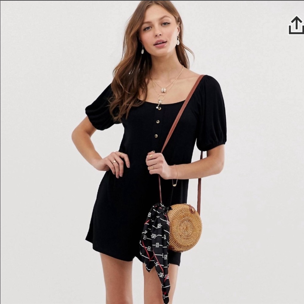 ASOS crossbody wicker bag